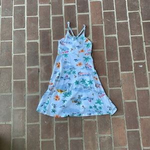 Old Navy, Girls L (10-12), White and Tropical